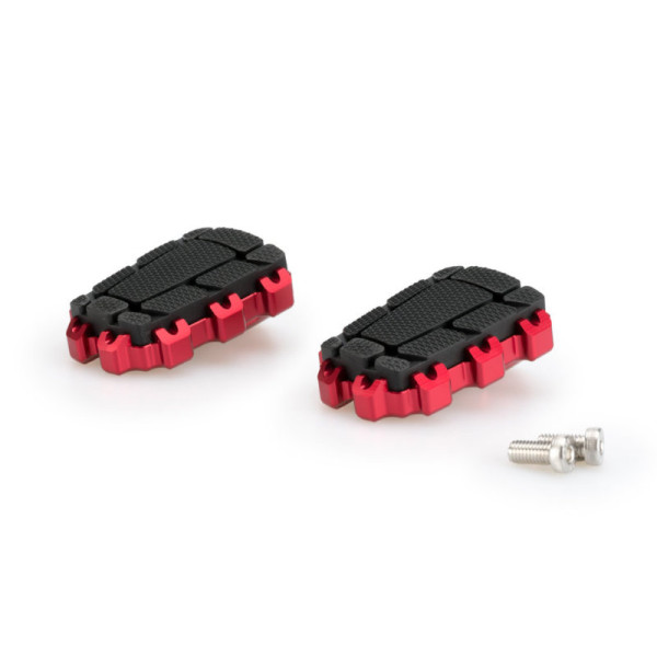 Puig Enduro 2 Footpegs Red